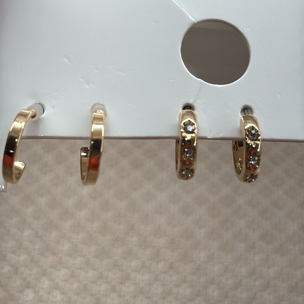 Double Pair of Mini Hoops